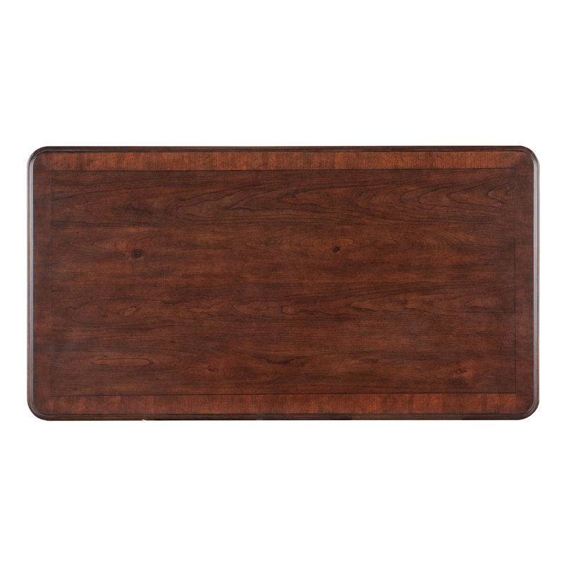 Charleston Brown Rectangular Wood Coffee Table with Storage