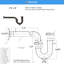 Nantucket Sinks' P-trap With Tailpipe-1391304253