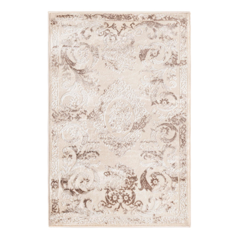 Senter Floral Indoor Rug, Rectangle 2' x 3'
