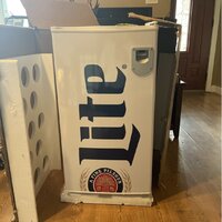 Miller Lite 3.2 Cubic Ft. Compact Fridge with Bottle Opener