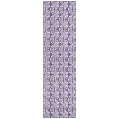 Kairova Purple Washable Indoor-Outdoor Rug - 