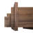 Hudson Ferry Wood Accent Table - Dirftwood