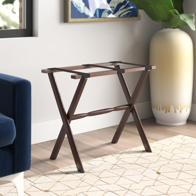 Folding Wood Luggage Rack