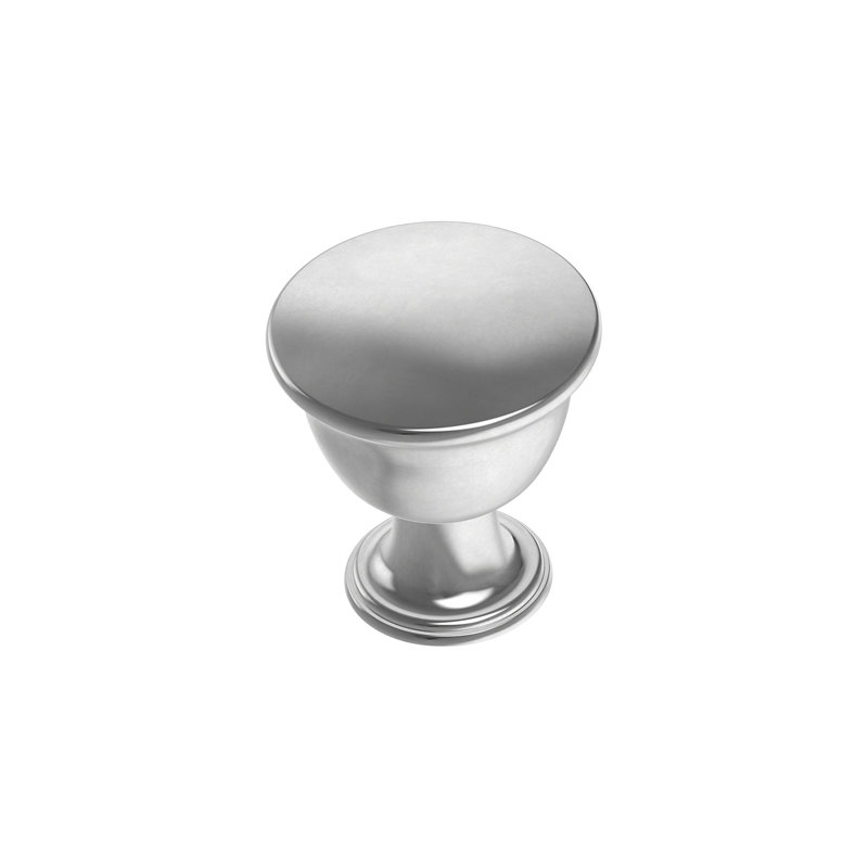 Foundations 1 1/8" Diameter Conical Knob, Polished Chrome