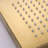Fontana Modena Gold Waterfall & Rainfall LED Showerhead Set (FS135M)