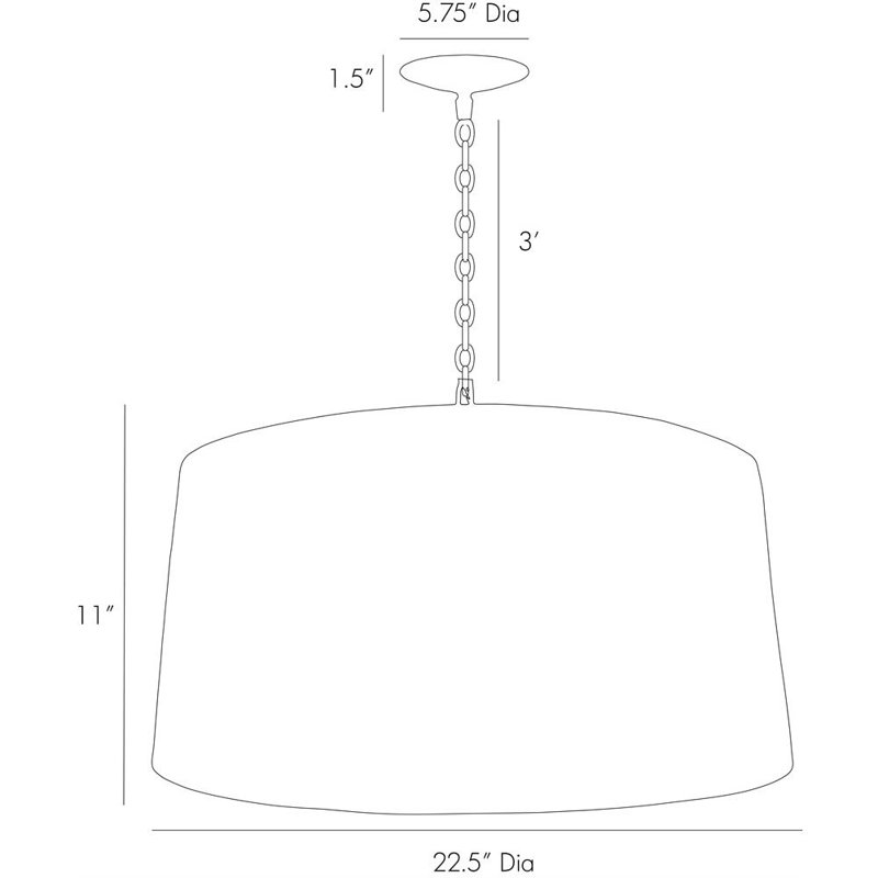 Anderson 3 - Light Chandelier