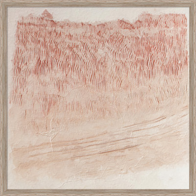 Textured Whispers by Alma  Framed Canvas Wall Art
