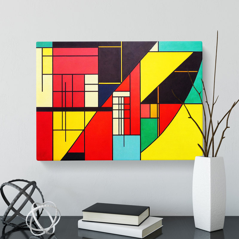 Grand Modern Abstract - Wrapped Canvas, 50cm H x 76cm W x 3cm D