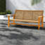 71.3 " W Straight Patio Sofa