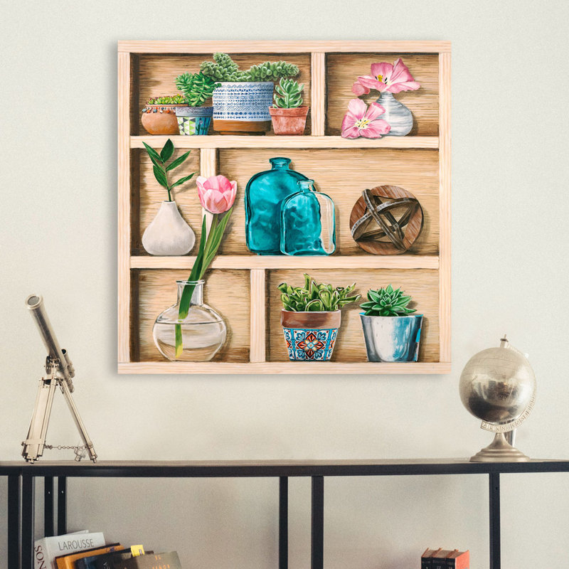 Collection Of Memories II by Elena Dolci - Wrapped Canvas Print, 70cm H x 70cm W x 4cm D
