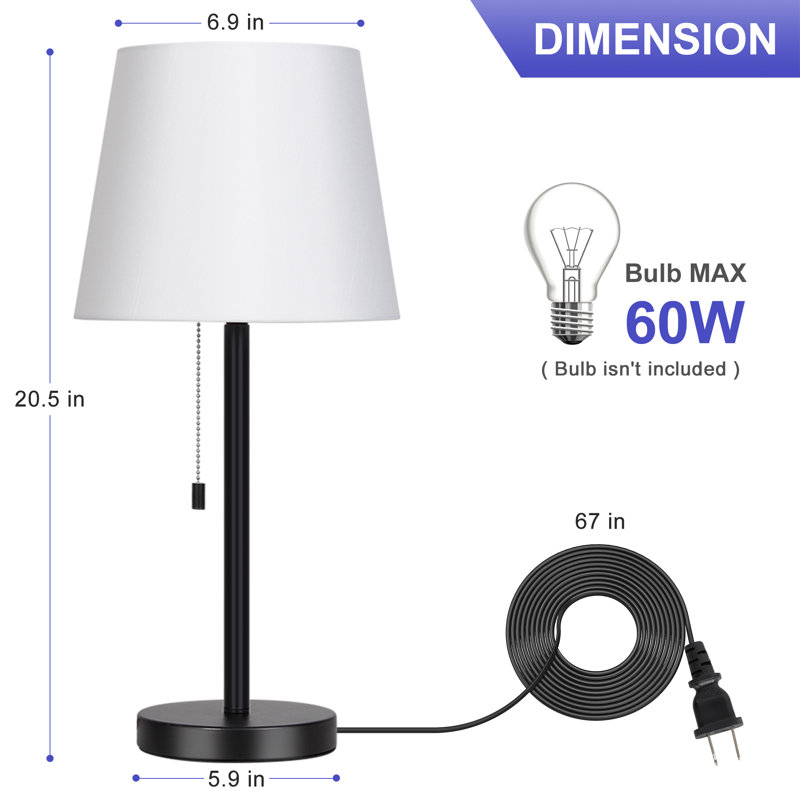 Metal Table Lamp