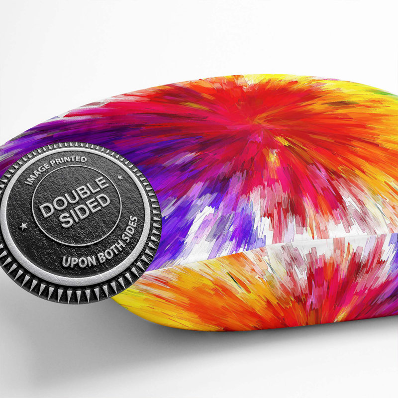 Abstract Square Cushion, 55cm H x 55cm W x 20cm D