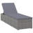Afeef 78" Long Single chaise with Cushions and Table-1094640358-1094640353