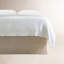 Stone Washed Linen Bed Skirt-39315086-39315083