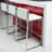 Shumpert 26" Brushed Stainless Steel Stackable Barstool-2093476061