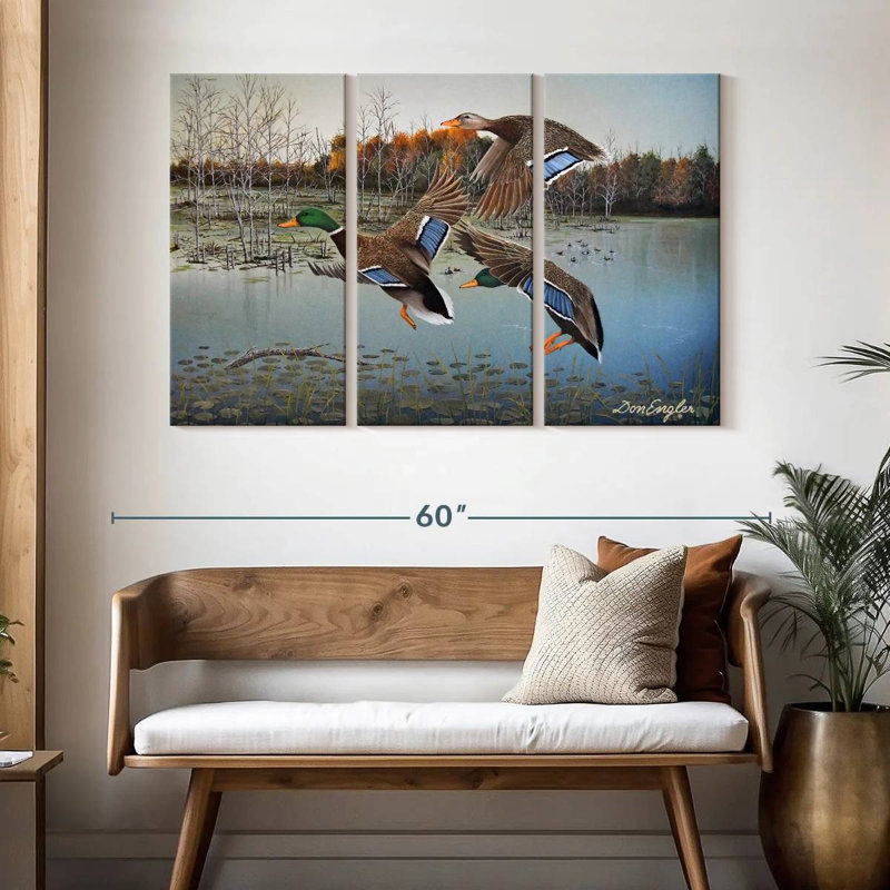 Brampt Landing Zone, 32" H x 50" W