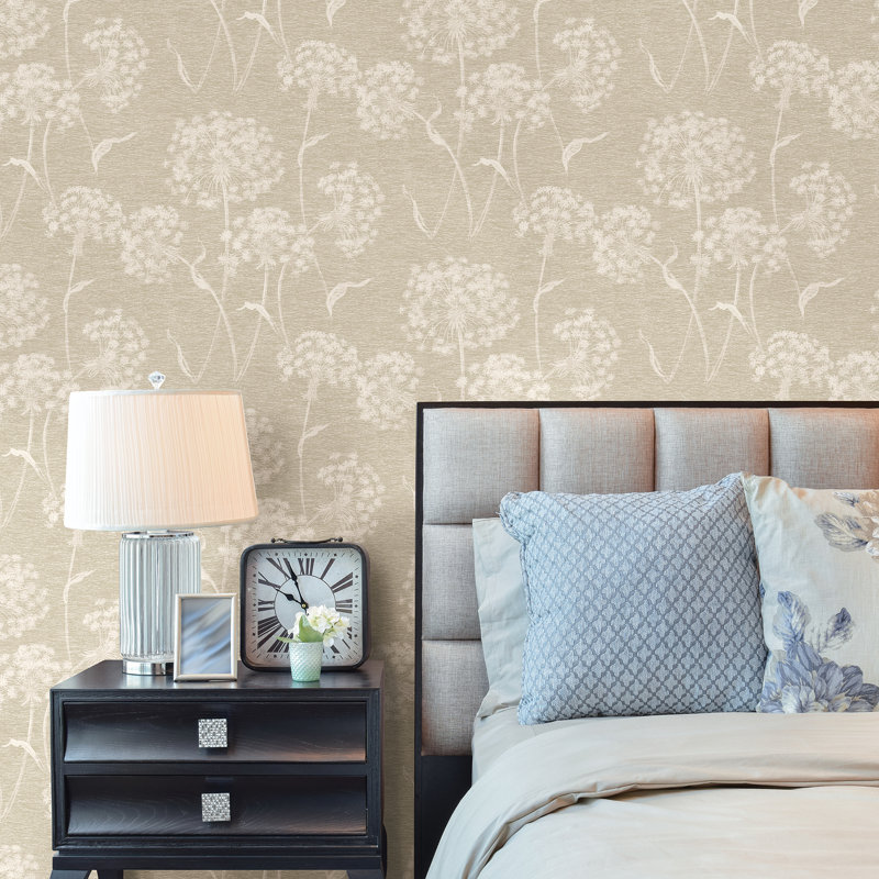 Cassius Floral Double Roll, Bone