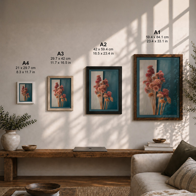 Dried Botanica Botanical - Print, Unframed, A4 - 29.7 x 21.0 cm