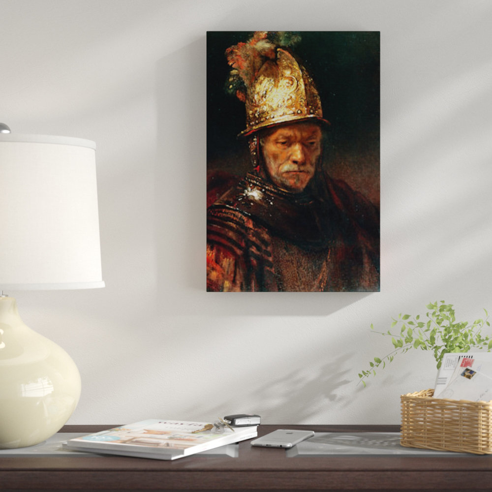 " The Man With The Golden Helmet, 1650-55 " by Rembrandt Van Rijn Vault W Artwork Mat 