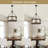 6 - Light 18.9'' Dimmable Modern Drum Candle   Chandelier With Glass Shape-813191127