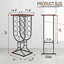 Allyzon 14 Bottle Floor Wine Bottle Rack in