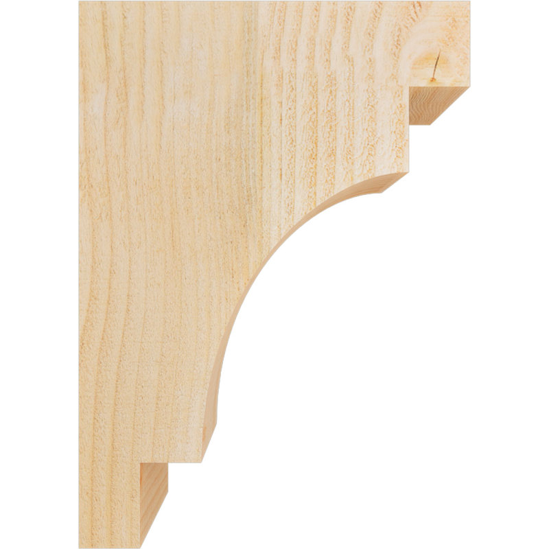 Corbeau méditerranéen, H 14 po x l 4 po x P 10 po, Sapin de Douglas, Sciage brut