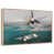 Floating Frame Natural Wood
