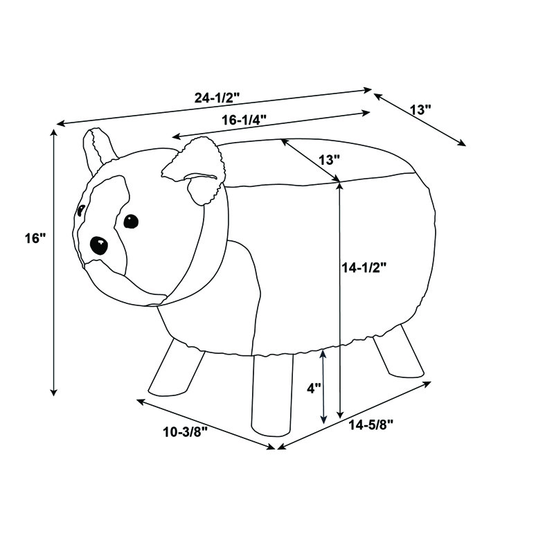Tabouret Hannann