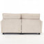 Canapé en velours à assise profonde de style contemporain, parfait pour la vie moderne et la détente.-184188373
