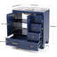 Meuble-lavabo 30 po avec lavabo en céramique-631755960