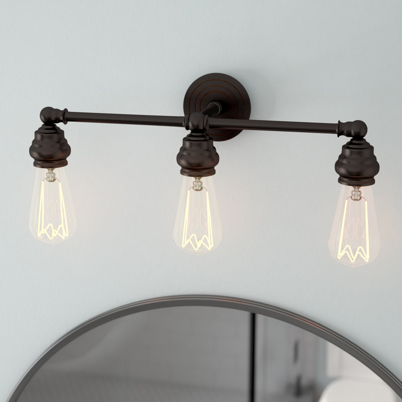 Abbas 3 - Light Vanity Light, Oil Rubbed Bronze