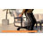 Ember Black Arc Aluminum Outdoor Side Table