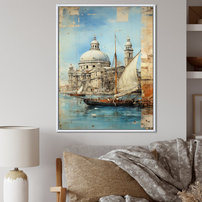 " Venice Distant Memories Journal Collage I "