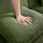Repose-pieds Martha Velours côtelé - Vert-2140909834