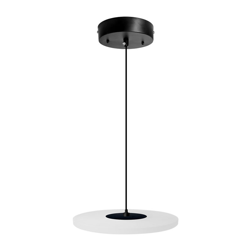 Luminaire suspendu Jolux Instant Halolux, 5CCT sélectionnable 2700K-5000K, noir