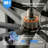 84 Inch Industrial Ceiling Fans No Lights, Large Ceiling Fan With 8 Reversible Blades, Outdoor/Indoor Industrial DC Motor Ceiling Fan With 6-Speed Remote Control For Porch Garage Shop Gym, Black-1337948518-1337948516
