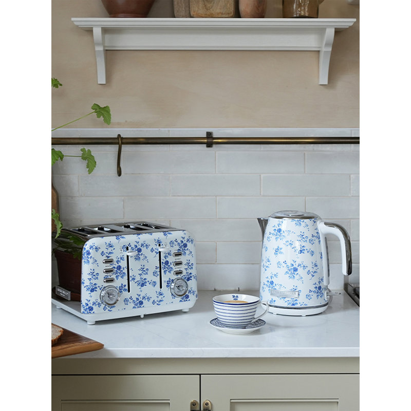 Laura Ashley 1.7L Stovetop Tea Kettle