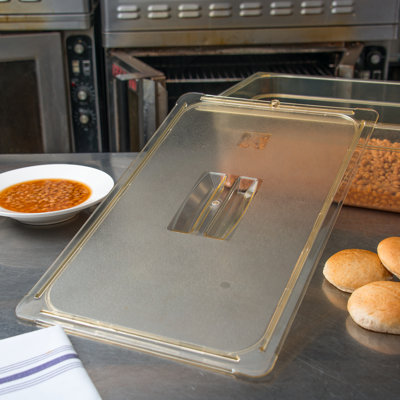 Carlisle Food Service Products Universal™ Rectangle Plastic Container Lid