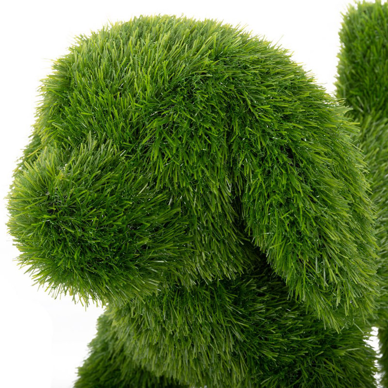 Mistry Dog Plastic Garden Statue, 35cm H x 22cm W x 26cm D