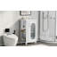 Bathroom Vanity with Sink, Bathroom Vanity Cabinet with Two-tier Shelf, Adjustable Shelf