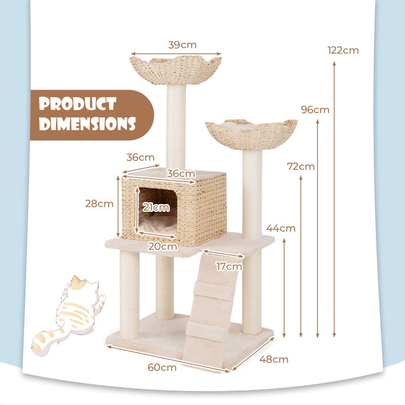 122cm H Cat Tree