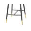Aubin Upholstered Counter Stool with Metal Frame-1336475706