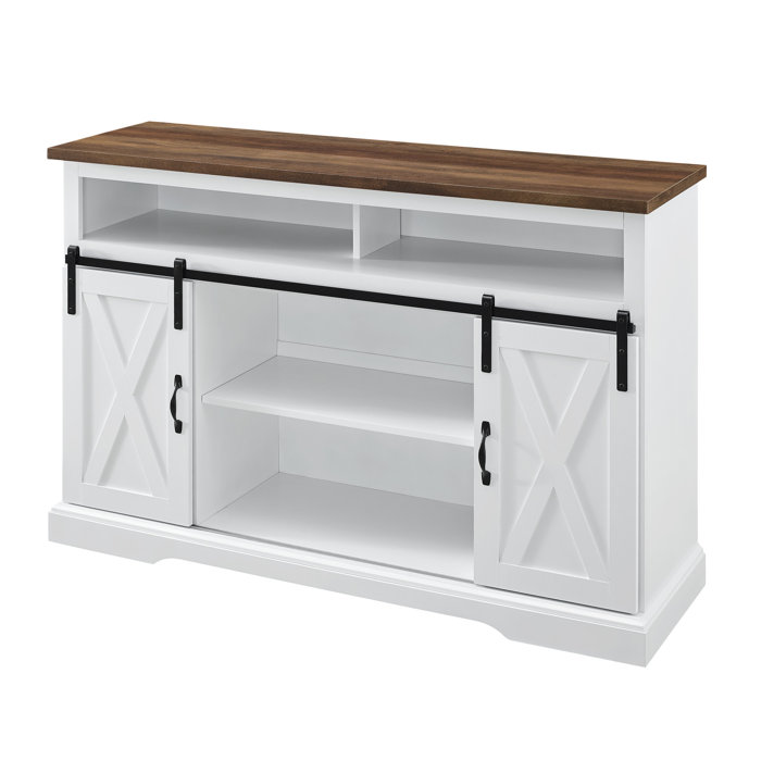 Gracie Oaks Kosjo 52'' Media Console & Reviews | Wayfair