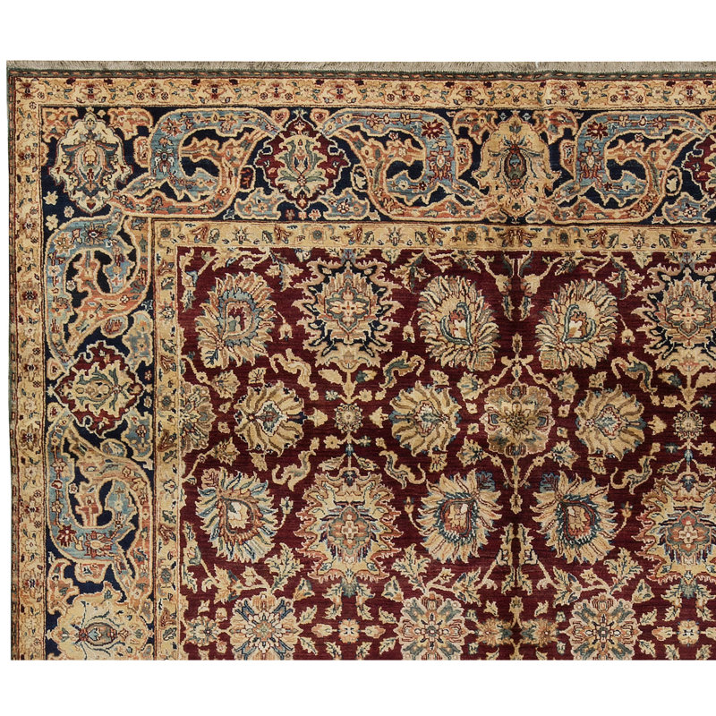 Sona One-of-a-Kind Rectangle 8'1" X 8'11" Hand Knotted Area Rug