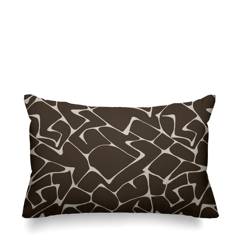Housse de coussin d'extérieur Huxley, Chocolat