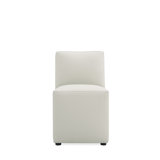 Dirk 19.69'' H Faux Leather Upholstered Parsons Chair