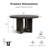 Doloros 54" Round Dining Table-637780725