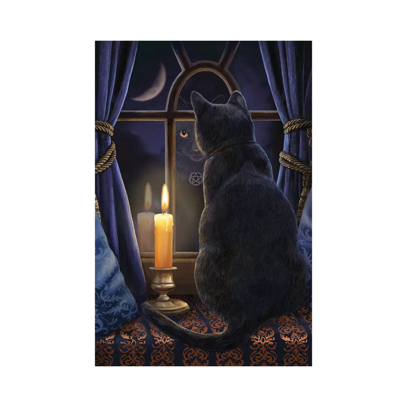 Midnight Vigil by Lisa Parker - Wrapped Canvas Print, 152.5 cm H x 101.5 cm W