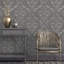Ambiance Large Damask Design 33' L x 21" W Wallpaper Roll-46327617