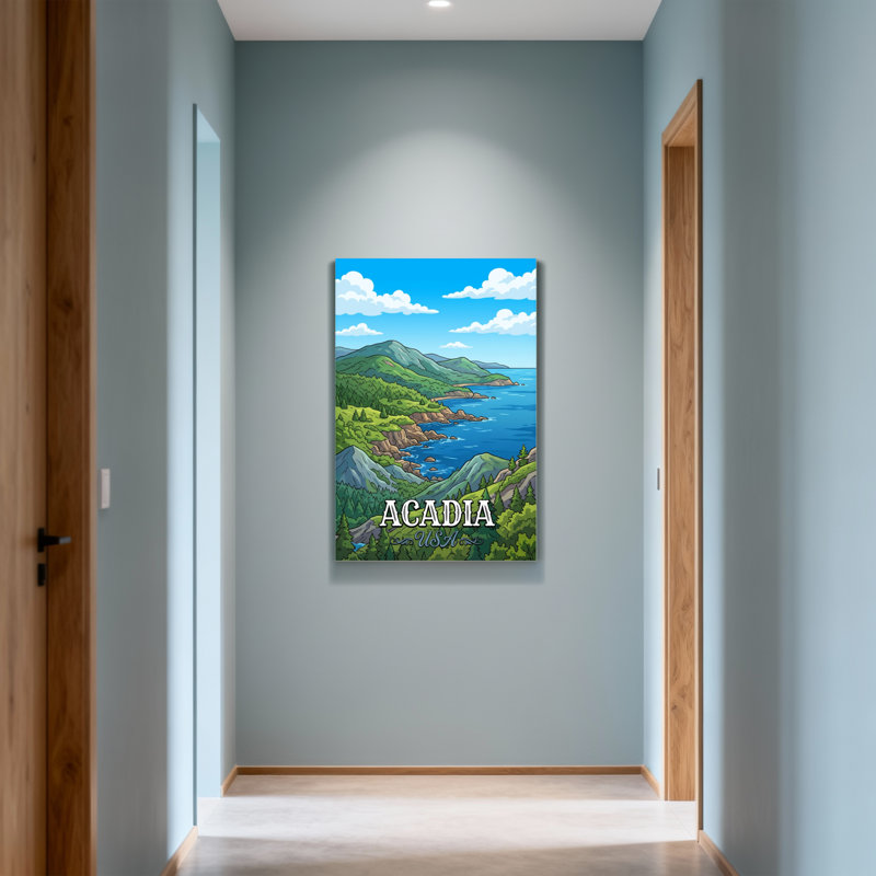 «Scenic & Cityscapes Acadia National Park Landscape», reproduction d'art, H 30 po x l 20 po